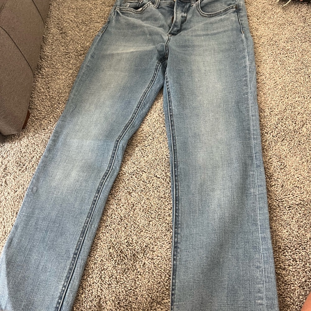 Flying Monkey Blue Straight Leg Jeans
